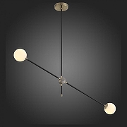 Светильник на штанге ST-Luce Bastoncino SL429.403.02 цвет плафона/подвески Белый, цвет арматуры Золото, Черный-2