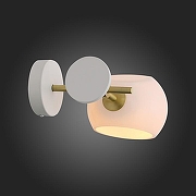 Бра ST-Luce Calmare SL434.501.01 цвет плафона/подвески Белый, цвет арматуры Латунь-6