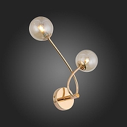 Бра ST-Luce Parllaone SL435.201.02 цвет плафона/подвески Коричневый, цвет арматуры Золото-4