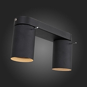 Спот ST-Luce Fanale SL597.401.02 цвет плафона/подвески Черный, цвет арматуры Хром, Черный-6