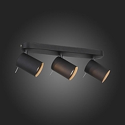 Спот ST-Luce Fanale SL597.401.03 цвет плафона/подвески Черный, цвет арматуры Хром, Черный-4