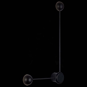 Бра ST-Luce Acquaro SL6003.401.02 цвет плафона/подвески Черный, цвет арматуры Черный-2