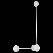 Бра ST-Luce Acquaro SL6003.501.02 цвет плафона/подвески Белый, цвет арматуры Белый-2