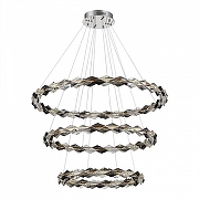 Подвесной светильник ST-Luce D1amanta SL6009.103.03 цвет плафона/подвески Светло-серый, цвет арматуры Золото-1