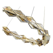 Подвесной светильник ST-Luce D1amanta SL6009.203.01 цвет плафона/подвески Оранжевый, цвет арматуры Хром-3