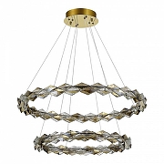 Подвесной светильник ST-Luce D1amanta SL6009.203.02 цвет плафона/подвески Оранжевый, цвет арматуры Хром-2