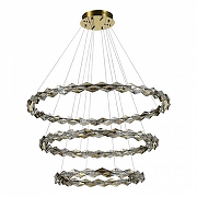 Подвесной светильник ST-Luce D1amanta SL6009.203.03 цвет плафона/подвески Оранжевый, цвет арматуры Хром-2