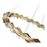 Подвесной светильник ST-Luce D1amanta SL6009.213.01 цвет плафона/подвески Оранжевый, цвет арматуры Хром-3