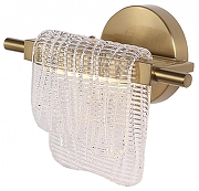 Бра ST-Luce VO1LE SL6021.201.06 цвет плафона/подвески Прозрачный, цвет арматуры Золото