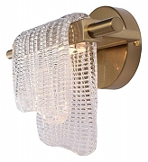 Бра ST-Luce VO1LE SL6021.201.06 цвет плафона/подвески Прозрачный, цвет арматуры Золото-2