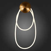 Бра ST-Luce Sagrato SL6102.301.30 цвет плафона/подвески Белый, цвет арматуры Латунь-4