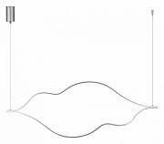 Подвесной светильник ST-Luce Cort1le SL6106.103.56 цвет плафона/подвески Белый, Никель, цвет арматуры Никель-1