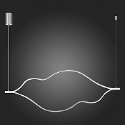 Подвесной светильник ST-Luce Cort1le SL6106.103.56 цвет плафона/подвески Белый, Никель, цвет арматуры Никель-4