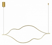 Подвесной светильник ST-Luce Cort1le SL6106.203.65 цвет плафона/подвески Белый, Золото, цвет арматуры Золото-2