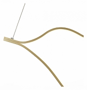 Подвесной светильник ST-Luce Cort1le SL6106.203.65 цвет плафона/подвески Белый, Золото, цвет арматуры Золото-5