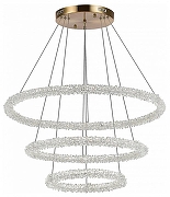 Подвесной светильник ST-Luce Avana SL6110.203.03 цвет плафона/подвески Прозрачный, цвет арматуры Золото-1