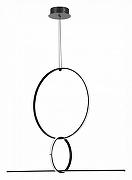 Подвесной светильник ST-Luce Ga1a SL6113.433.01 цвет плафона/подвески Черный, цвет арматуры Черный-1