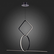 Подвесной светильник ST-Luce Ga1a SL6113.453.01 цвет плафона/подвески Черный, цвет арматуры Черный-4