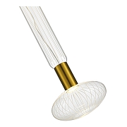 Подвесной светильник ST-Luce Tacche SL6117.213.02 цвет плафона/подвески Прозрачный, цвет арматуры Латунь-3