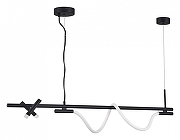 Подвесной светильник ST-Luce Marlow SL6118.403.03 цвет плафона/подвески Белый, Черный, цвет арматуры Черный-1