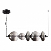 Подвесной светильник ST-Luce Perl1na SL6119.413.40 цвет плафона/подвески Светло-серый, цвет арматуры Черный-2