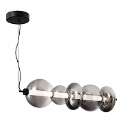 Подвесной светильник ST-Luce Perl1na SL6119.413.40 цвет плафона/подвески Светло-серый, цвет арматуры Черный-3