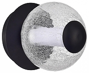 Накладной светильник ST-Luce Peek SL6120.401.01 цвет плафона/подвески Прозрачный, цвет арматуры Черный