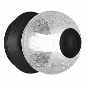 Накладной светильник ST-Luce Peek SL6120.401.01 цвет плафона/подвески Прозрачный, цвет арматуры Черный-1