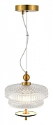 Подвесной светильник ST-Luce Or1ental SL6122.313.01 цвет плафона/подвески Прозрачный, цвет арматуры Латунь-3