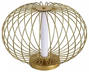 Настольная лампа ST-Luce Sl1ce SL6124.204.01 цвет плафона/подвески Белый, Золото, цвет арматуры Золото