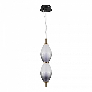 Подвесной светильник ST-Luce 1ce SL6130.403.15 цвет плафона/подвески Белый, Серый, цвет арматуры Черный-1