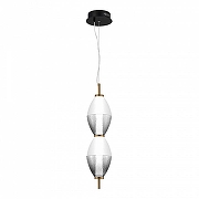 Подвесной светильник ST-Luce 1ce SL6130.403.15 цвет плафона/подвески Белый, Серый, цвет арматуры Черный-2
