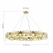 Подвесной светильник ST-Luce Swatch SL6133.303.16 цвет плафона/подвески Латунь, цвет арматуры Латунь-4