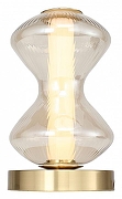 Настольная лампа ST-Luce SPINE SL6136.204.01 цвет плафона/подвески Коньячный, цвет арматуры Золото-2