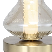 Настольная лампа ST-Luce SPINE SL6136.204.01 цвет плафона/подвески Коньячный, цвет арматуры Золото-3