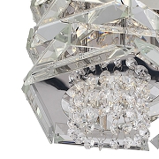 Подвесной светильник ST-Luce STROZZ1 SL6137.103.01 цвет плафона/подвески Прозрачный, цвет арматуры Никель-4