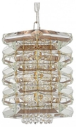 Подвесной светильник ST-Luce STROZZ1 SL6137.203.01 цвет плафона/подвески Прозрачный, цвет арматуры Медь