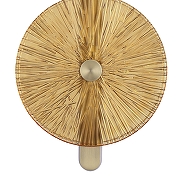 Подвесной светильник ST-Luce WAS1 SL6141.313.01 цвет плафона/подвески Оранжевый, цвет арматуры Бронза-4