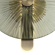 Накладной светильник ST-Luce WASI SL6141.321.01 цвет плафона/подвески Зеленый, цвет арматуры Бронза-2