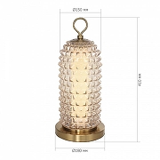 Настольная лампа ST-Luce SAGUARO SL6144.304.01 цвет плафона/подвески Бежевый, цвет арматуры Латунь-3