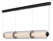 Подвесной светильник ST-Luce SAGUARO SL6144.413.01 цвет плафона/подвески Прозрачный, цвет арматуры Черный-2