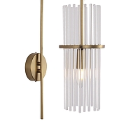 Бра ST-Luce TASSE SL6145.301.01 цвет плафона/подвески Прозрачный, цвет арматуры Латунь-1