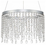 Подвесной светильник ST-Luce Vega SL6201.103.24 цвет плафона/подвески Прозрачный, цвет арматуры Серебро