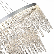 Подвесной светильник ST-Luce Vega SL6201.103.55 цвет плафона/подвески Прозрачный, цвет арматуры Серебро-5