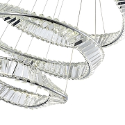 Подвесной светильник ST-Luce R1torto SL6204.101.03 цвет плафона/подвески Прозрачный, цвет арматуры Хром-2