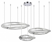 Подвесной светильник ST-Luce R1torto SL6204.111.03 цвет плафона/подвески Прозрачный, цвет арматуры Хром