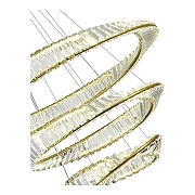 Подвесной светильник ST-Luce R1torto SL6204.301.03 цвет плафона/подвески Прозрачный, цвет арматуры Латунь-2