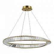 Подвесной светильник ST-Luce R1torto SL6204.311.01 цвет плафона/подвески Прозрачный, цвет арматуры Латунь-2