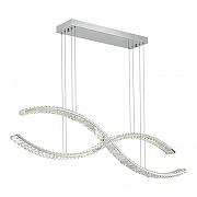 Подвесной светильник ST-Luce Aceno SL6206.103.50 цвет плафона/подвески Прозрачный, цвет арматуры Хром-1