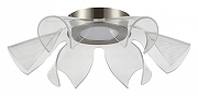 Накладной светильник ST-Luce Fa1ry SL6235.102.20 цвет плафона/подвески Прозрачный, цвет арматуры Никель-1